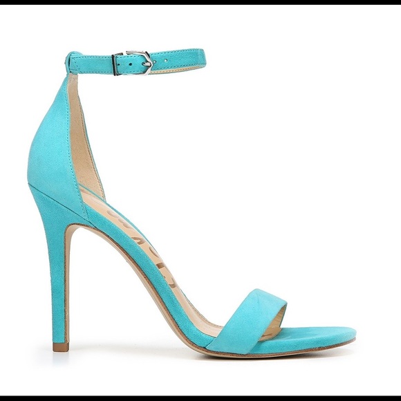 Sam Edelman Shoes - Sam Edelman Amee Ankle Strap Suede Heel Sandal